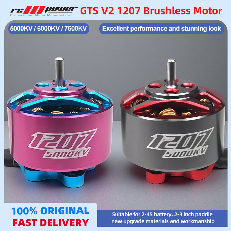 RCINPOWER GTS V2 1207 5000KV 3 - Walksnail Avatar Hd Goggles X incelemesi ve fiyatı