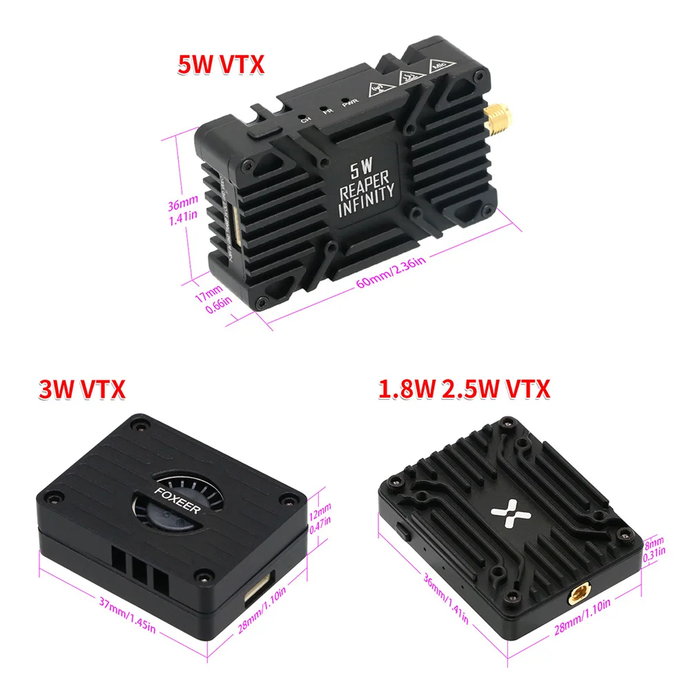 Foxeer Reaper Extreme V2 5.8G  - Foxeer Reaper Extreme 2.5W Vtx incelemesi ve fiyatı